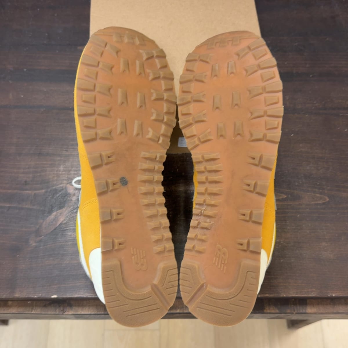 New Balance 574 Retro Bright Pack Orange Yellow Size 13 (Pre-Owned) - aux