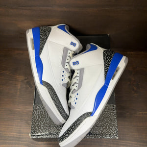 Jordan 3 Retro Racer Blue Size 14 (Pre-Owned)