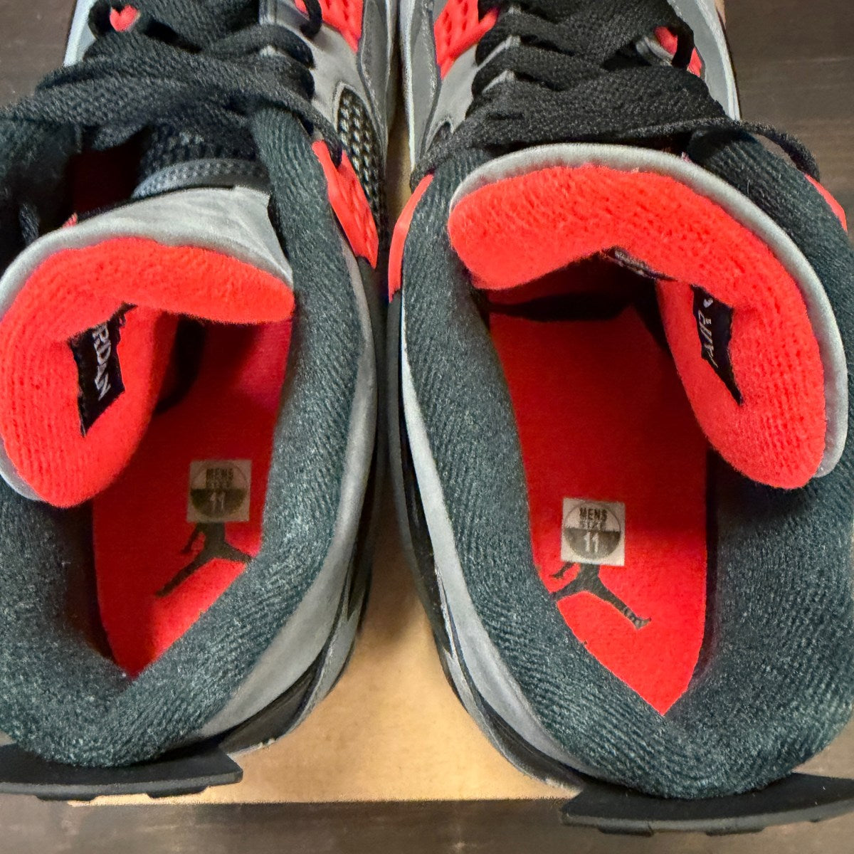 Jordan 4 Retro Infrared Size 11 (Pre-Owned) - Image 5