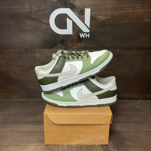 Nike Dunk Low Oil Green Cargo Khaki Size 8 (Pre-Owned) - Image 1