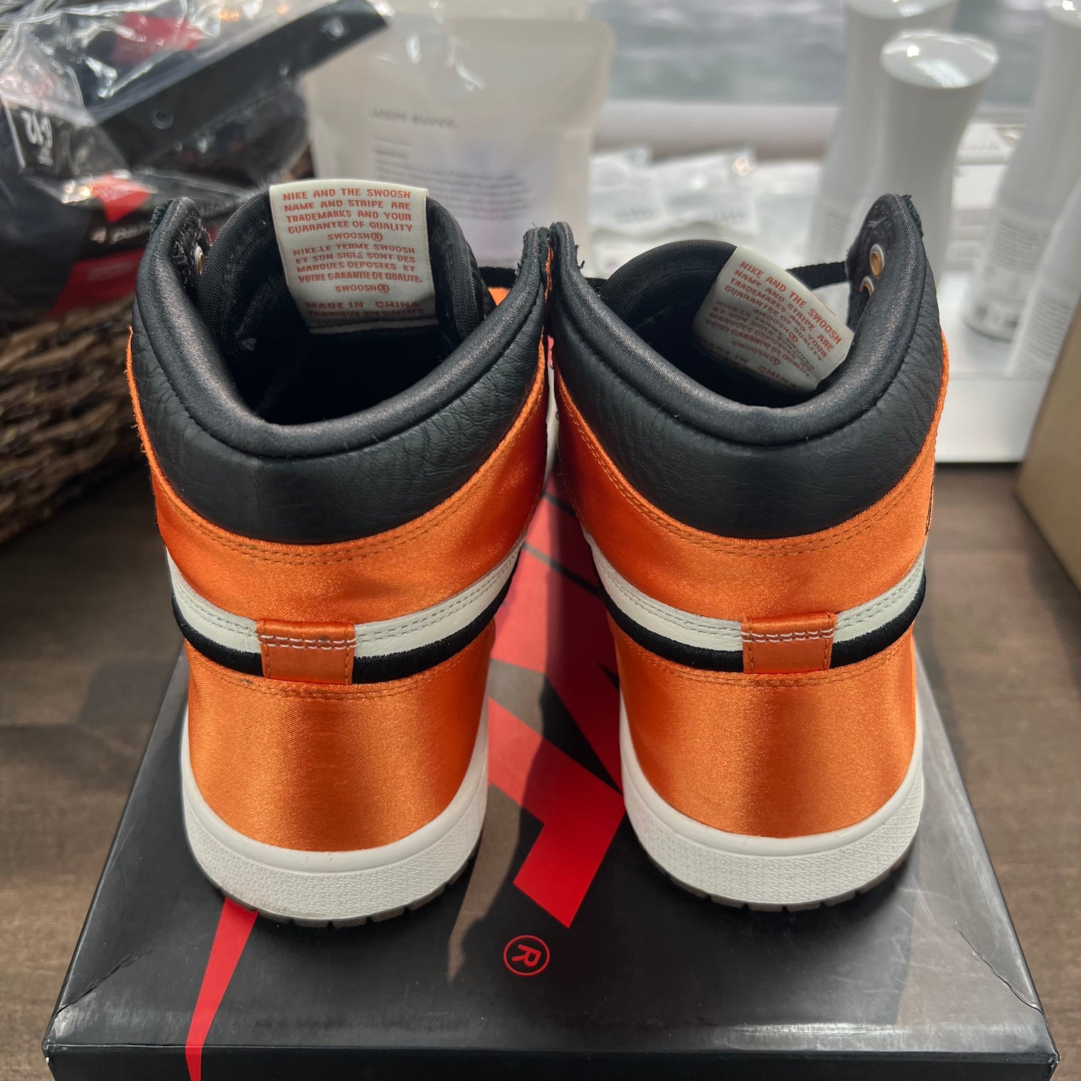 Satin Shattered Backboard Jordan 1 High (W) (USED)