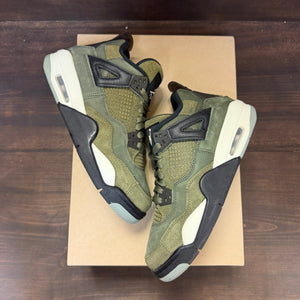 Jordan 4 Retro SE Craft Medium Olive (GS) Size 6.5Y (Pre-Owned) - Image 2