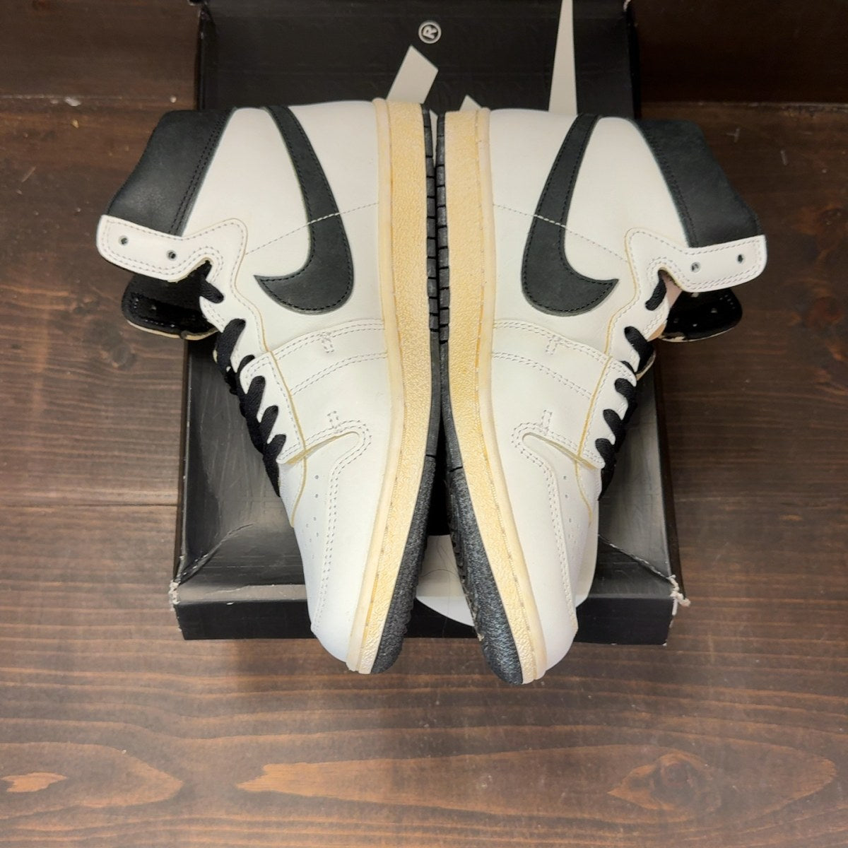 Nike Jordan Air Ship PE SP A Ma Maniére White Black - Image 4