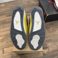 Lightning Jordan 4 Retro (USED, No Box)