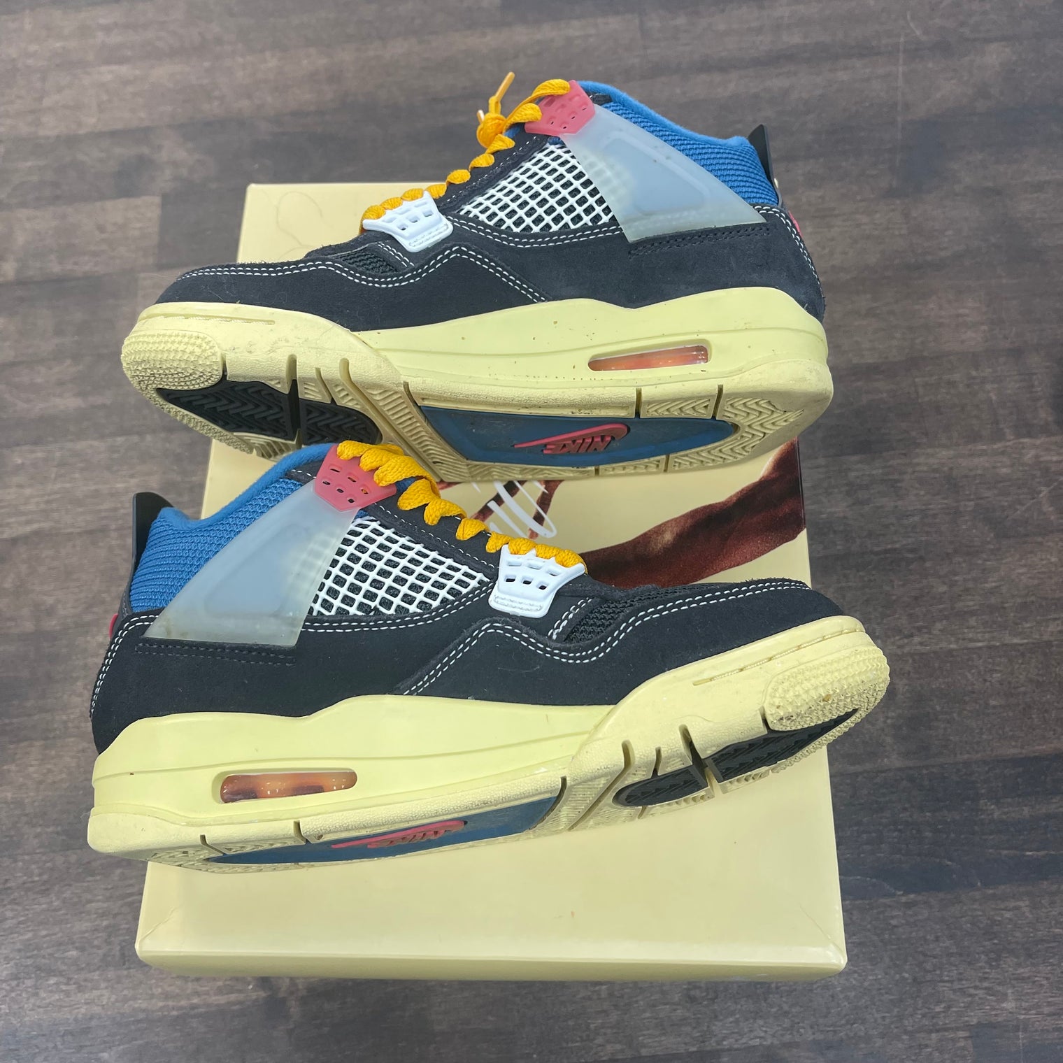 Off Noir Union LA Jordan 4 (USED)