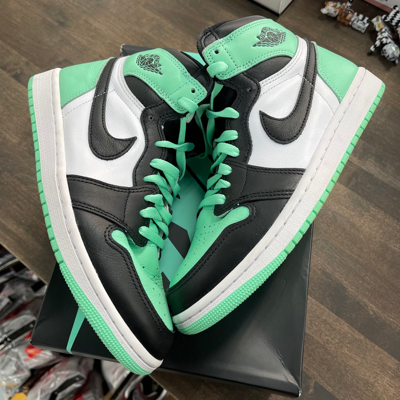 Green Glow Jordan 1 High (USED)