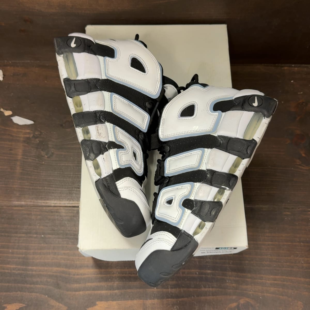 Nike Air More Uptempo 96 Cobalt Bliss Size 8.5 (Pre-Owned) - back