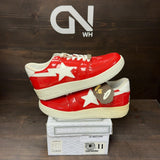 A Bathing Ape Bape Sta Low Patent Red Size 11 (Pre-Owned) - Image 1