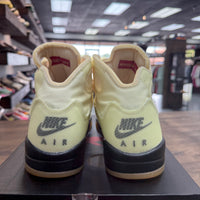 Off-White Sail Jordan 5 Retro (Lightly Worn)