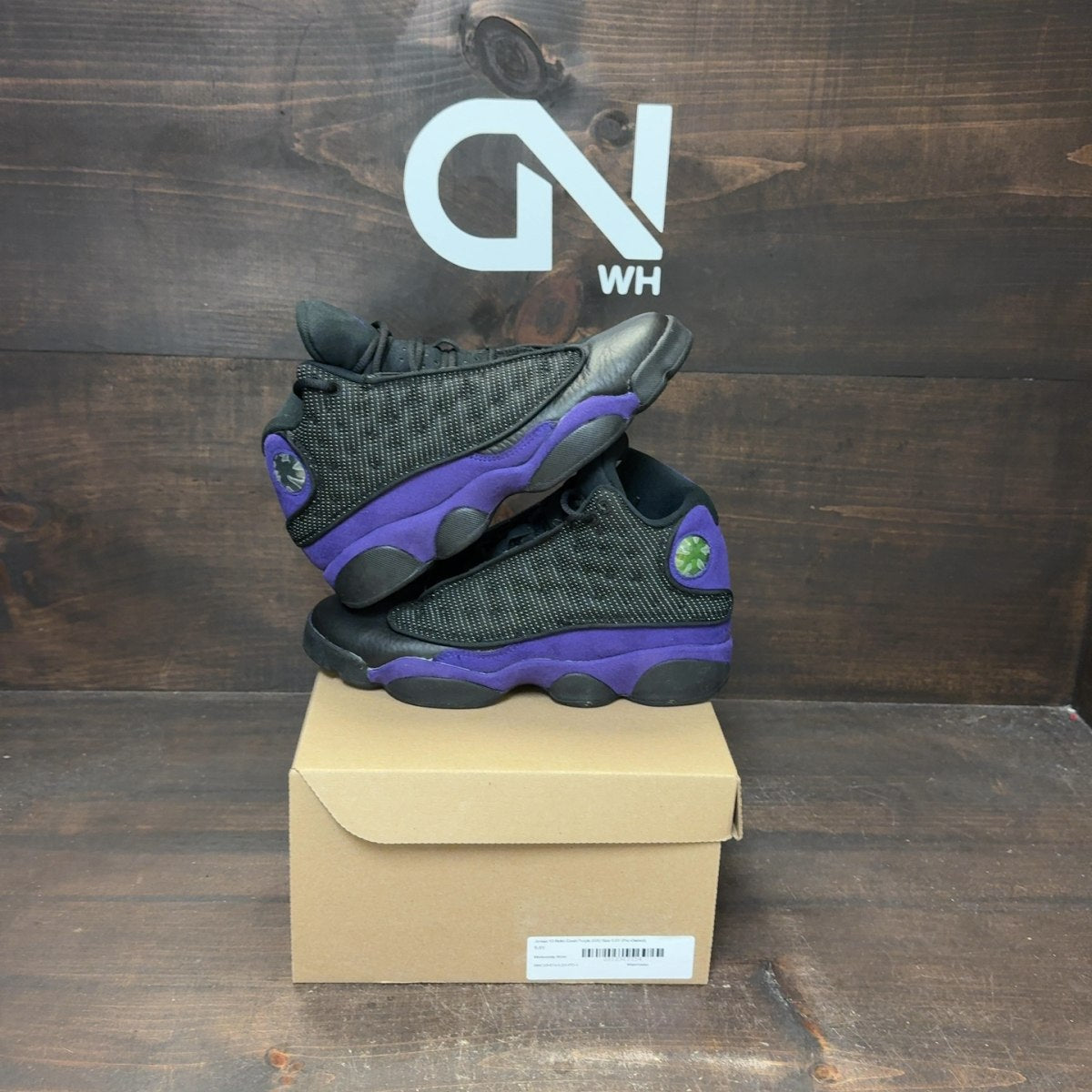 Jordan 13 Retro Court Purple (GS) Size 5.5Y (Pre-Owned) - Image 1