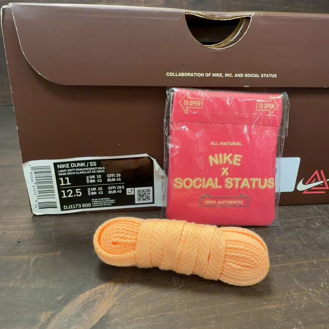 Nike Dunk Mid Social Status Free Lunch Strawberry Milk - Image 7