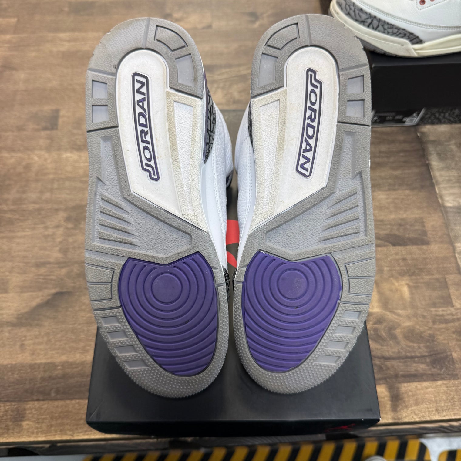 Dark Iris Jordan 3 Retro (USED)