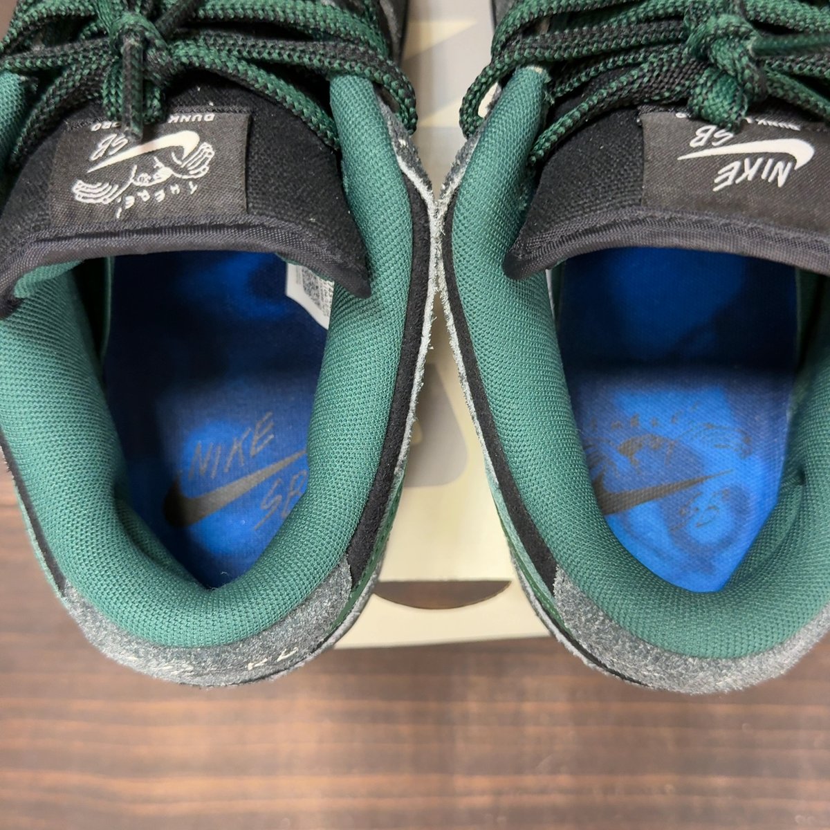 Nike SB Dunk Low There Skateboards Size 5.5 (Pre-Owned) - aux