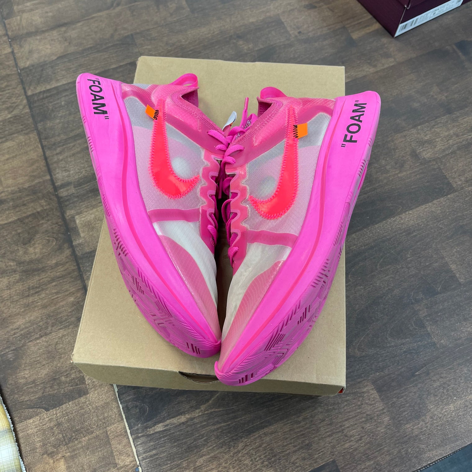 Nike Off White Zoom Fly Pink (USED)
