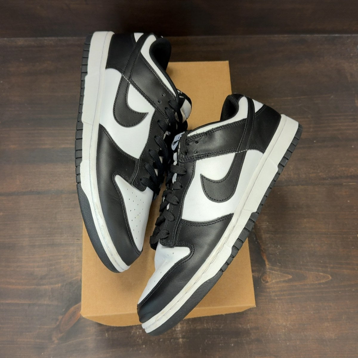 Nike Dunk Low Retro White Black Panda Size 11 (Pre-Owned) - Image 2