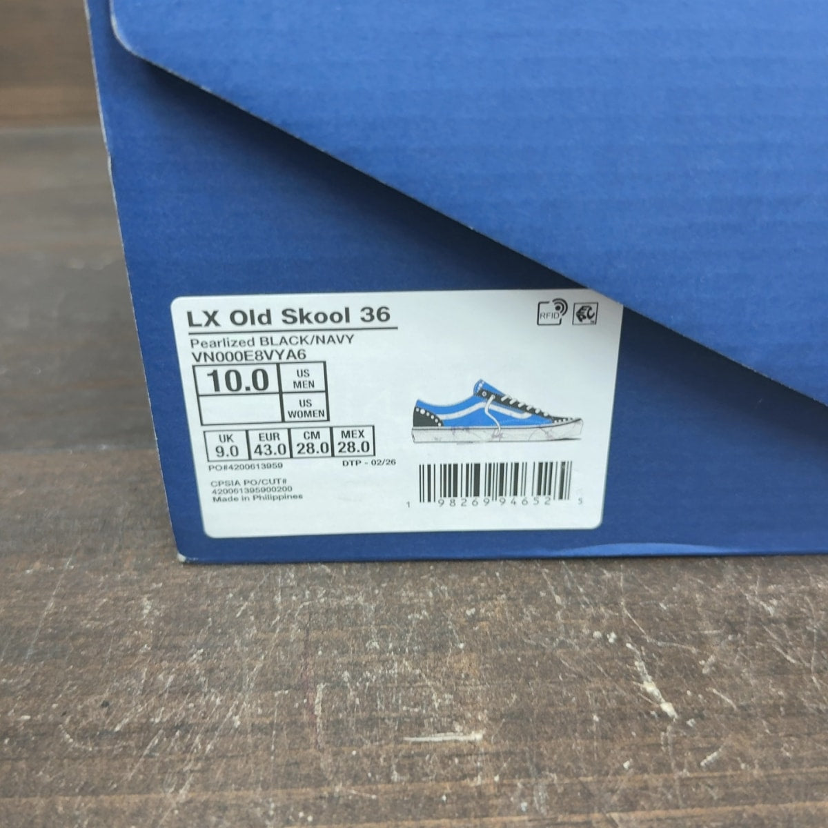 Vans LX Old Skool 36 Pearlized Pack Black Navy - Image 8