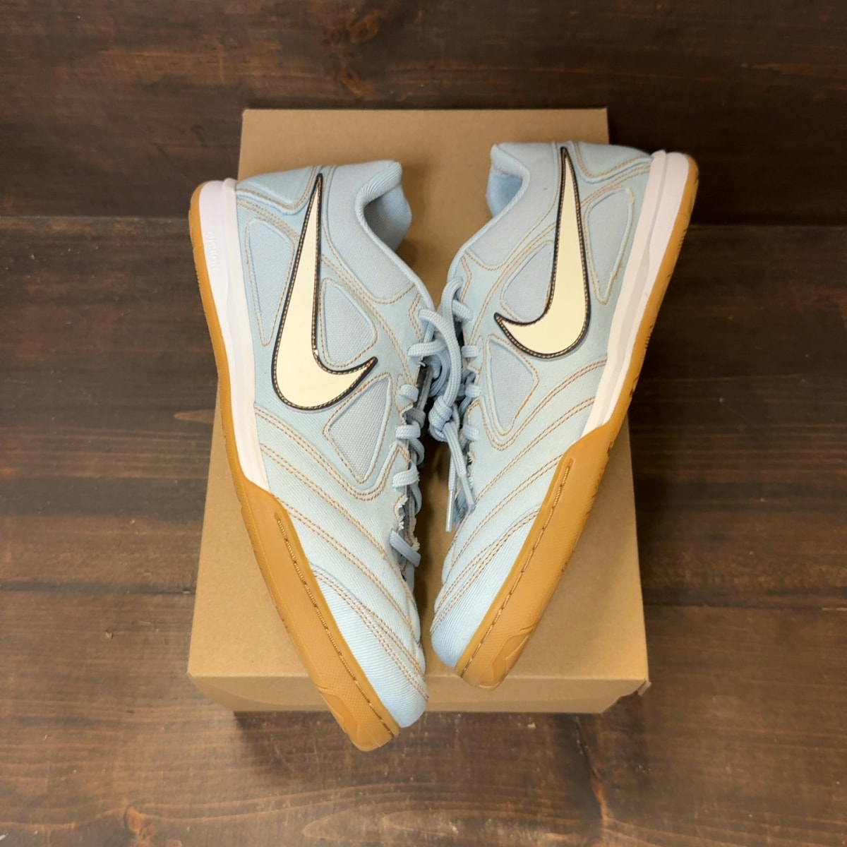 Nike Gato LV8 Light Armory Blue Denim Gum Size 12 - Image 2