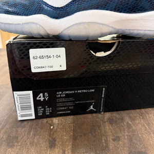 Jordan 11 Retro Low Snake Navy (2019) (GS) - Image 5