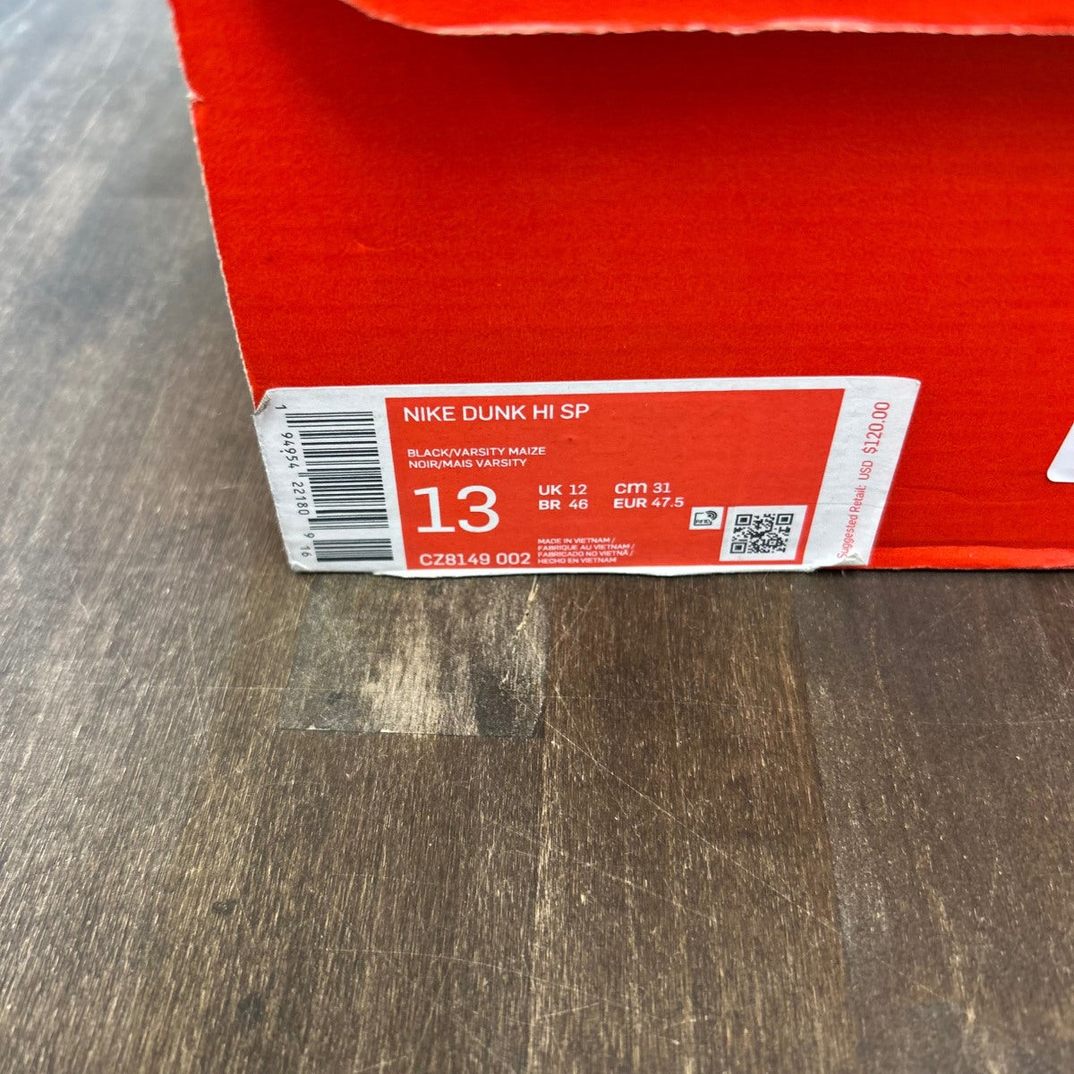Nike Dunk High Iowa (2020) - Image 6