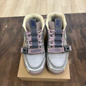 Nike Air Trainer 1 Utility SP Light Smoke Grey Honeydew Particle Grey Size 8.5 (Pre-Owned) - Image 2