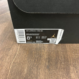 Jordan 1 Mid Signal Blue - Image 6