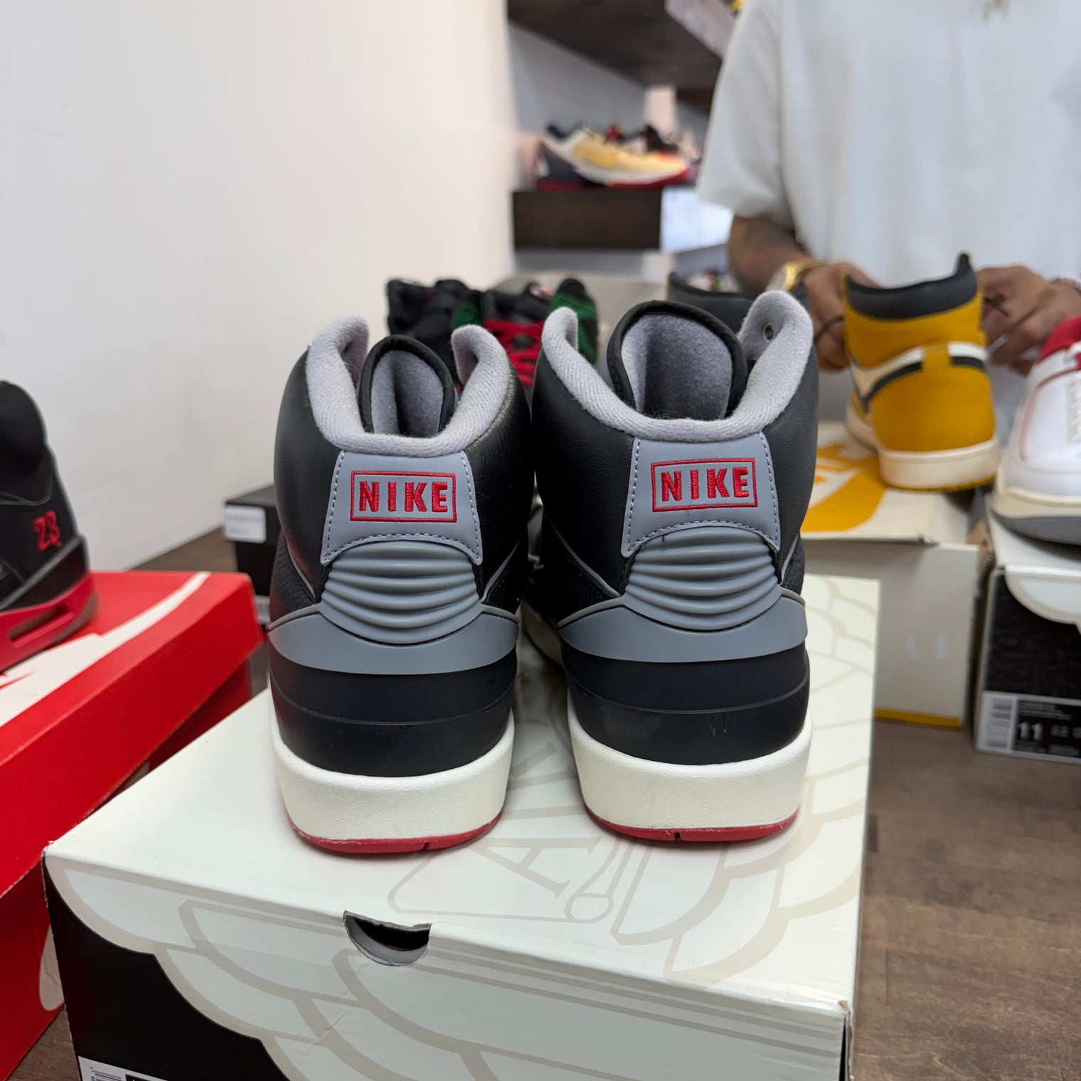 Black Cement Jordan 2 Retro (USED)