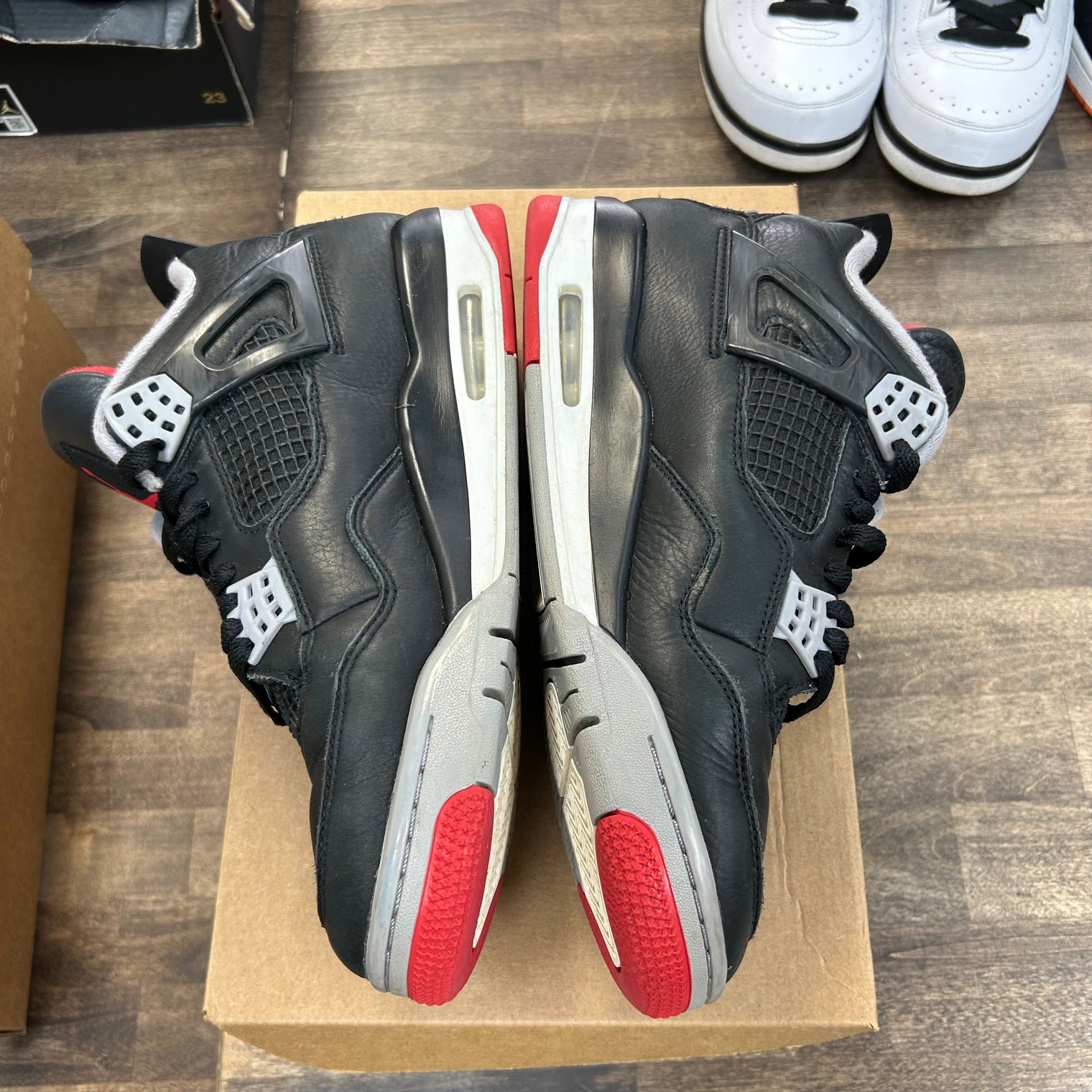 Bred Reimagined Jordan 4 Retro (USED, No Box)
