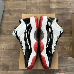 Jordan 11 Retro Low Concord Bred (US 9) (USED, No Box) Size 9 (Pre-Owned) - Image 3