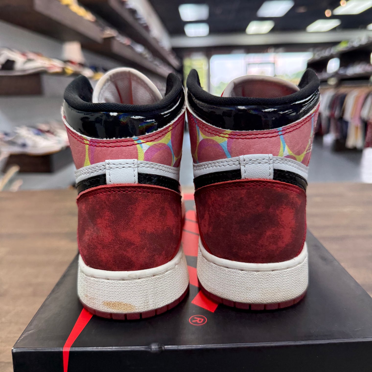 Spider-Man Spider-verse Marvel Jordan 1 High (GS) (USED)