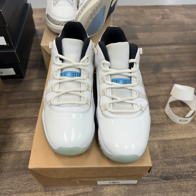 Legend Blue Jordan 11 Low (USED, No Box)