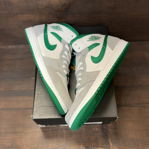 Jordan 1 Mid SE Grey Green - Image 2