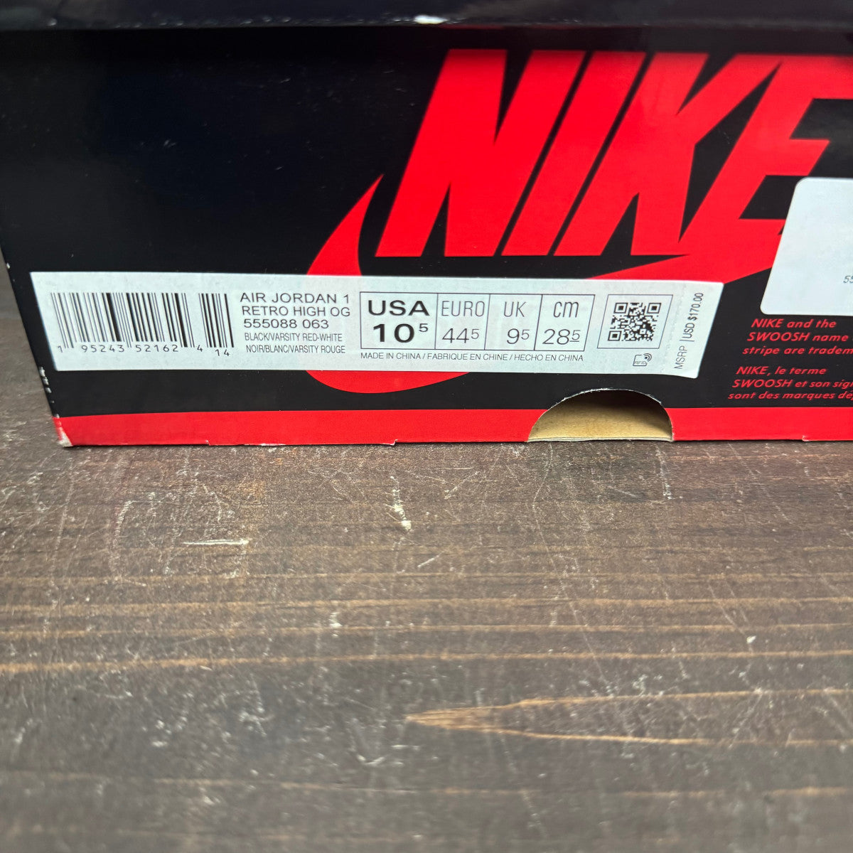 Jordan 1 Retro High OG Patent Bred - Image 7