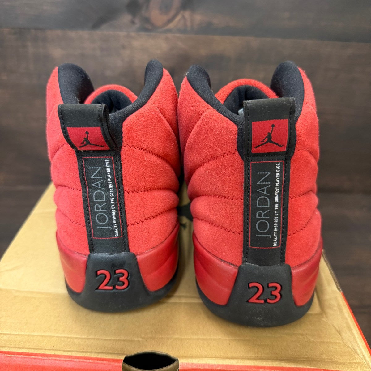 Jordan 12 Retro Reverse Flu Game Size 11.5 (Pre-Owned) - Image 3