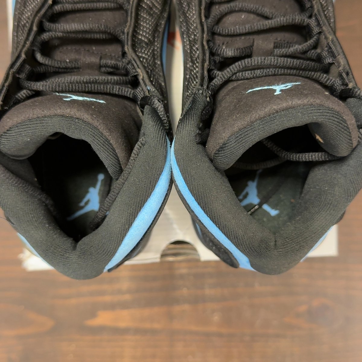 Jordan 13 Retro Black University Blue Size 8 (Pre-Owned) - aux