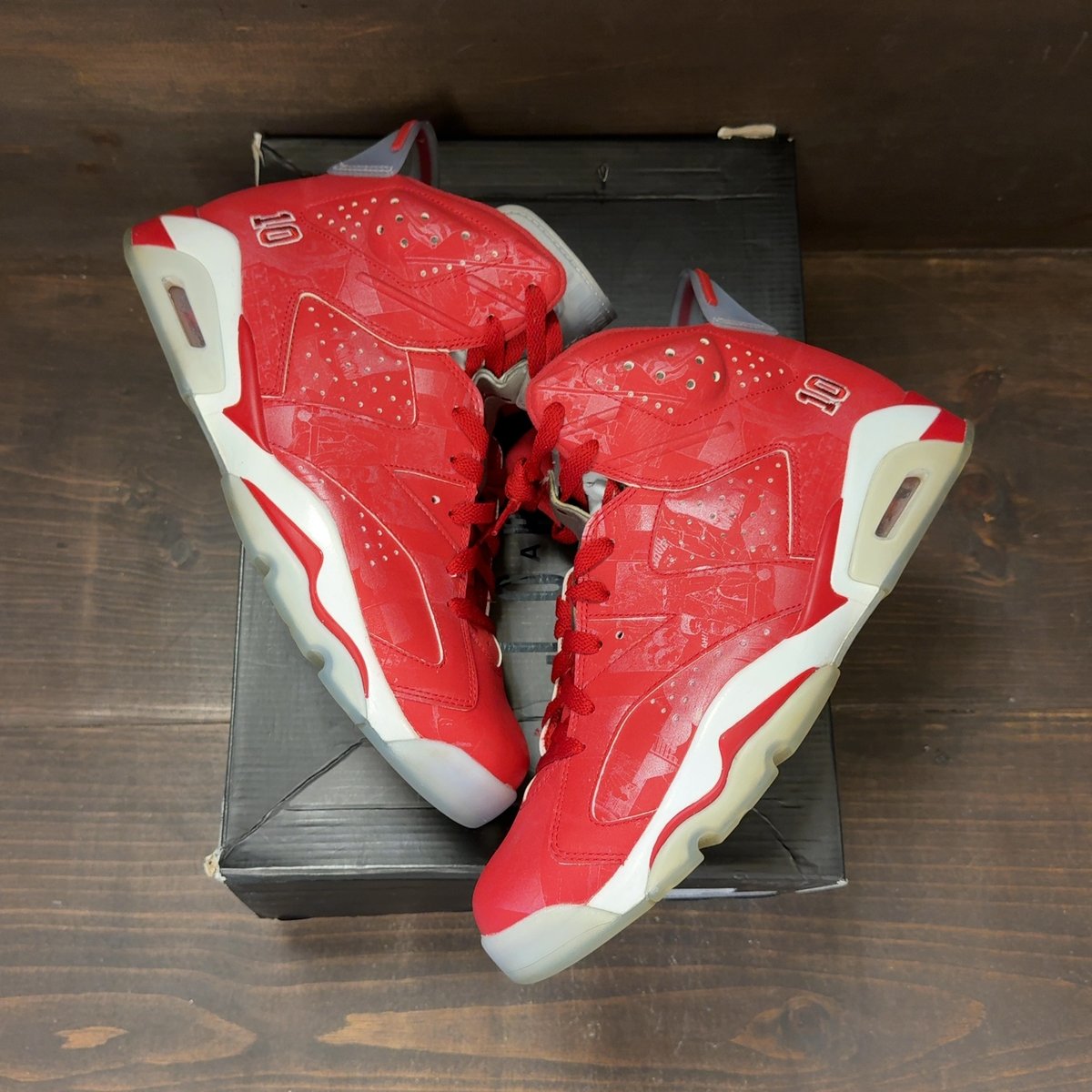 Jordan 6 Retro Slam Dunk Size 10.5 (Pre-Owned) - back