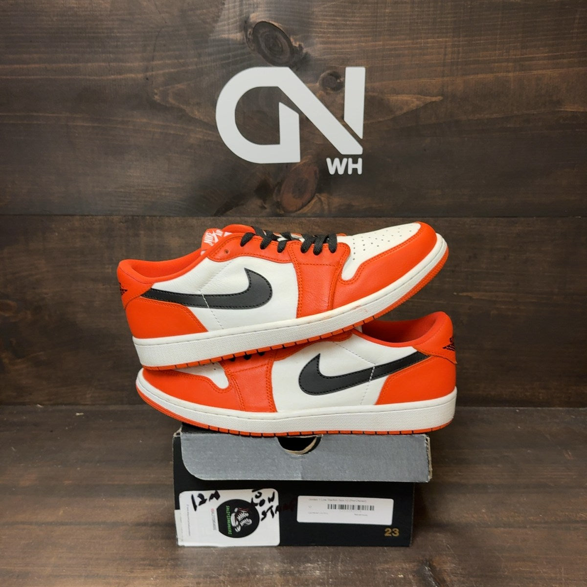 Jordan 1 Low Starfish Size 12 (Pre-Owned) - Image 1