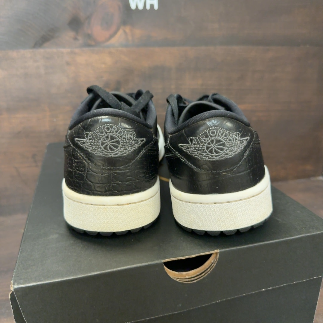 Jordan 1 Retro Low Golf Black Croc - Image 4