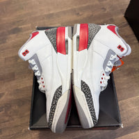 Fire Red Jordan 3 Retro (USED)