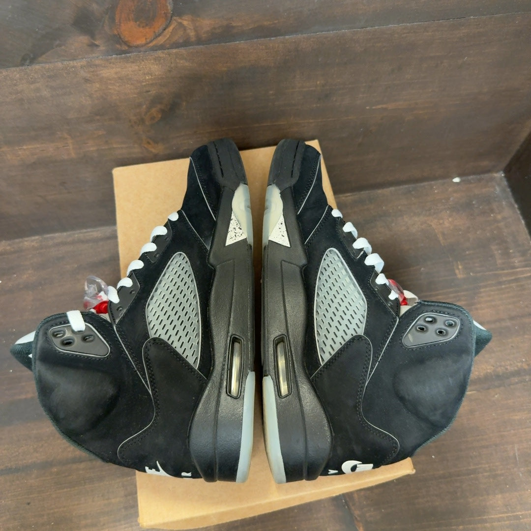 Jordan 5 Retro OG Black Metallic Reimagined Size 9 (Pre-Owned) - Image 6