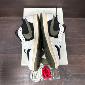 Jordan 1 Retro Low OG SP Travis Scott Olive (Women's) Size 11.5W (Pre-Owned) - side