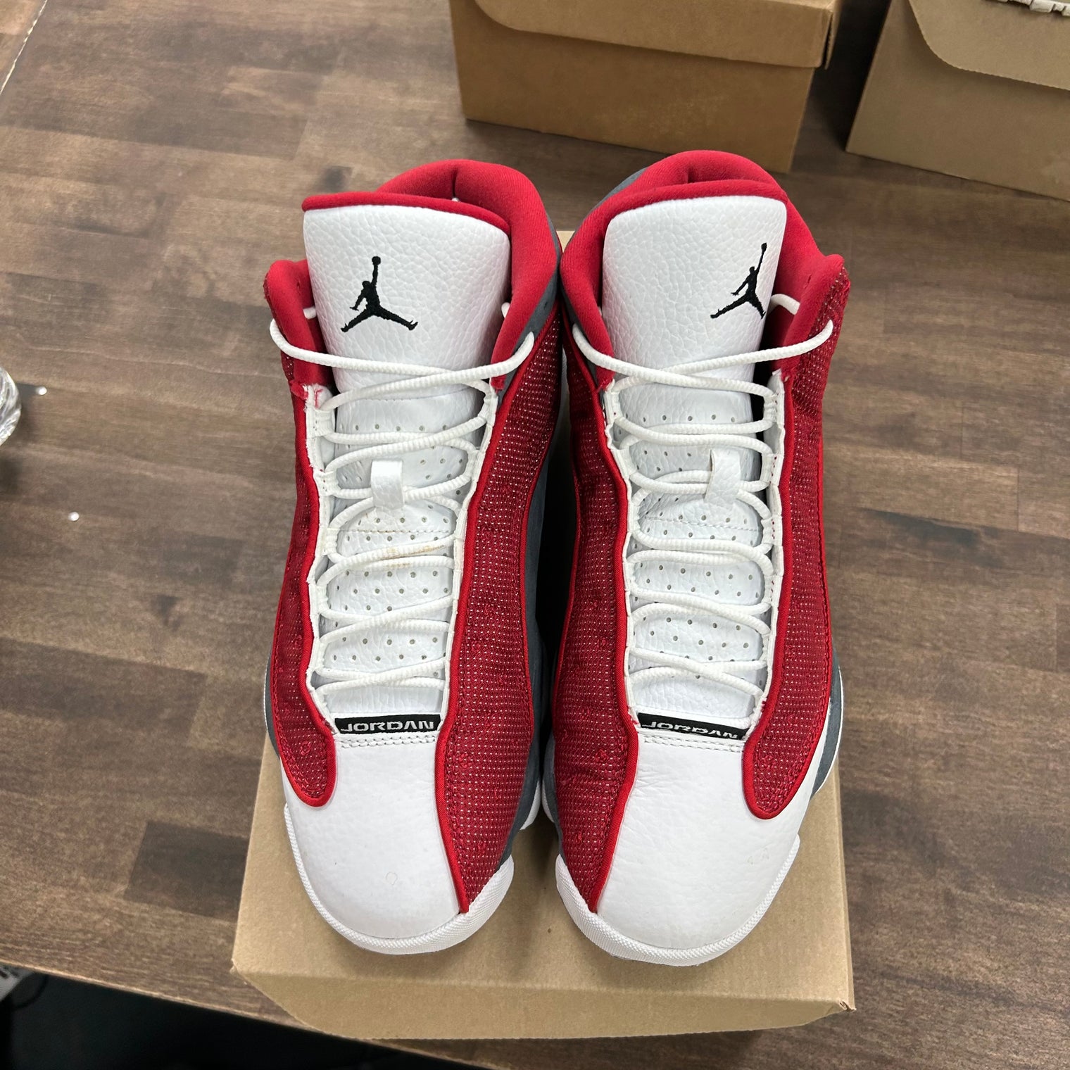 Red Flint Jordan 13 Retro (USED, No Box)