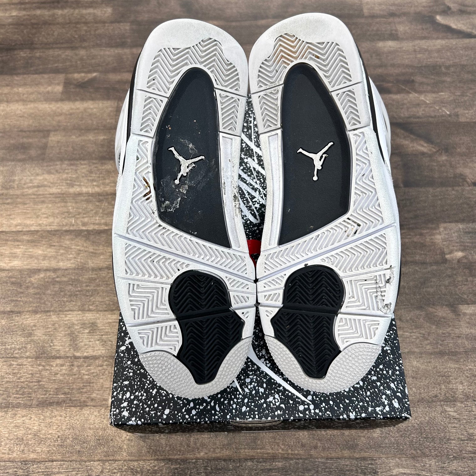 Military Black Jordan 4 Retro (USED)