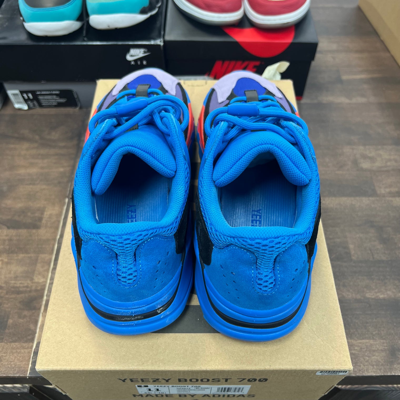 Hi-Res Blue Yeezy 700 (USED)