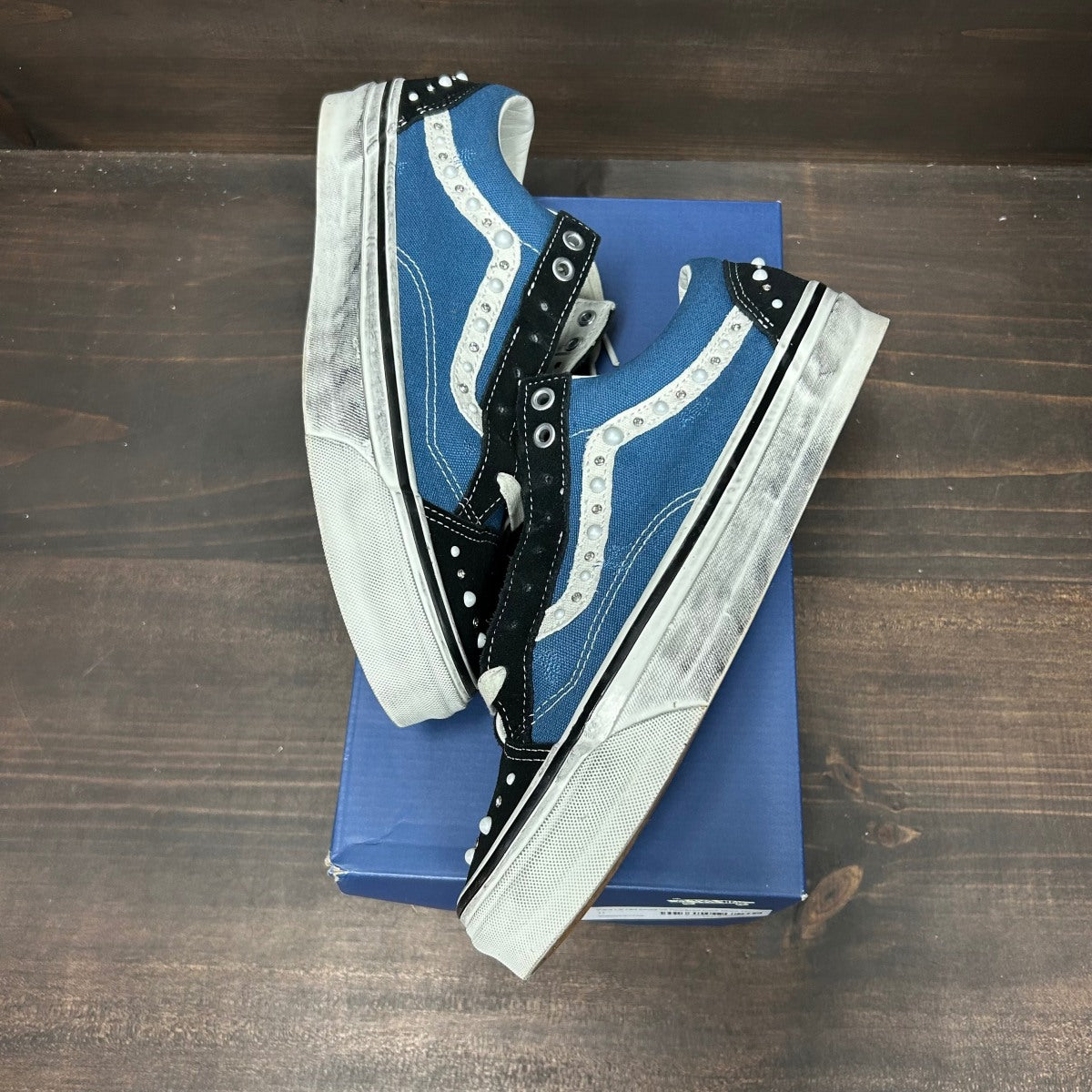 Vans LX Old Skool 36 Pearlized Pack Black Navy - Image 2