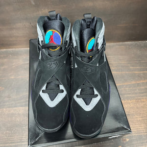 Jordan 8 Retro Aqua (2025) Size 10 (Pre-Owned) - side