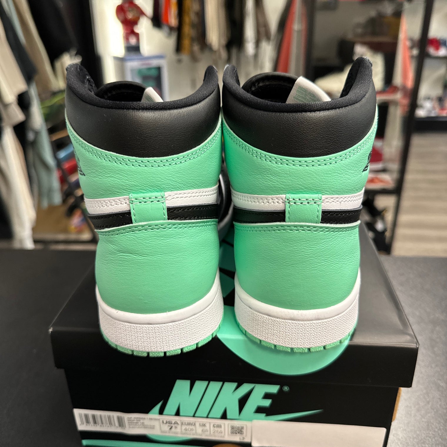 Green Glow Jordan 1 High (USED)