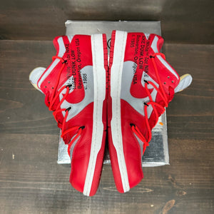 Nike Dunk Low Off-White University Red Size 12 (Pre-Owned)