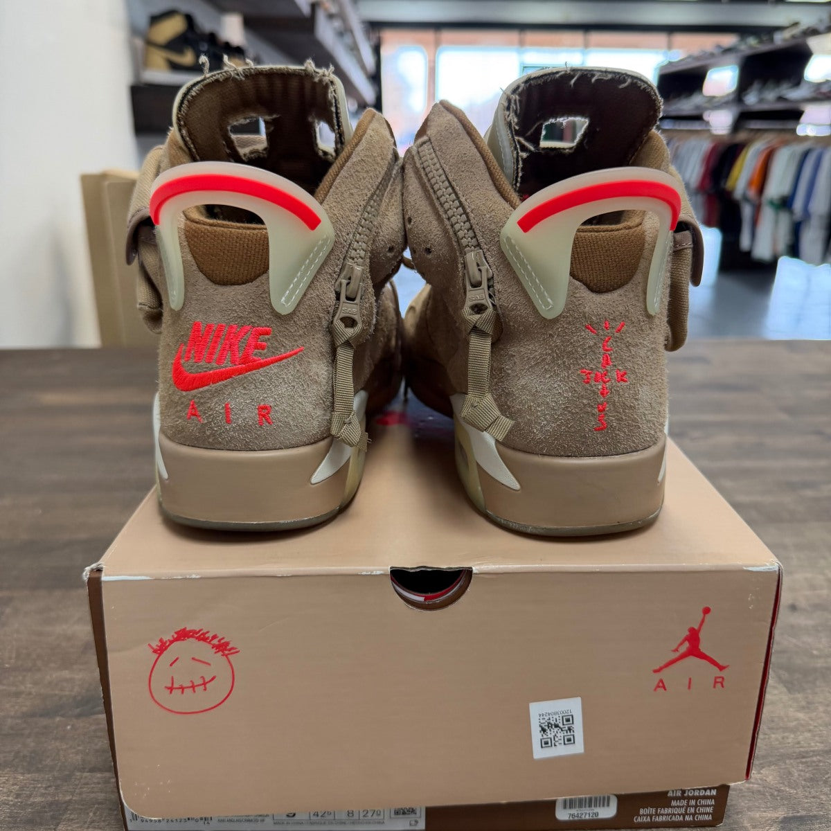 Jordan 6 Retro Travis Scott British Khaki - Image 3