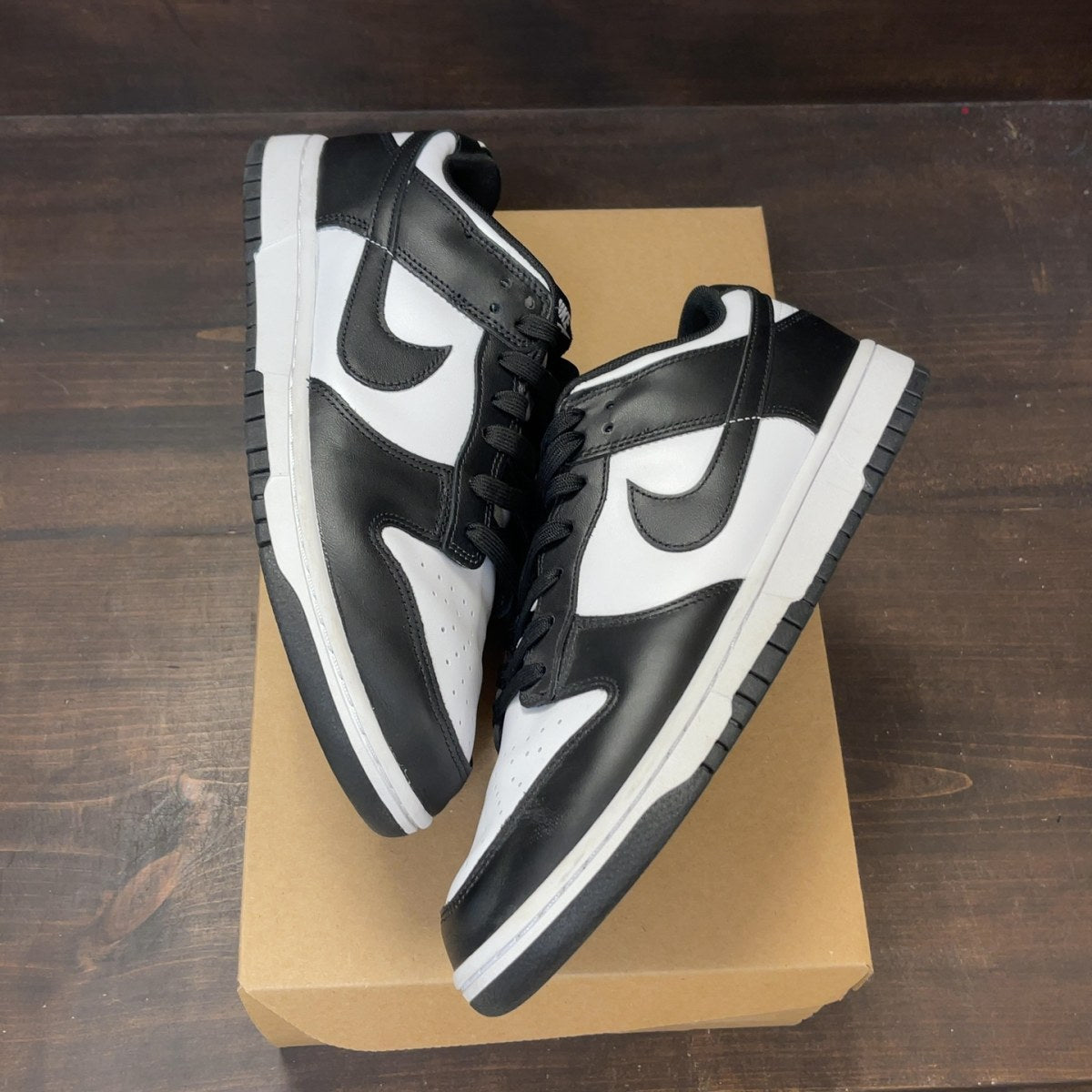 Nike Dunk Low Retro White Black Panda Size 11 (Pre-Owned) - Image 2