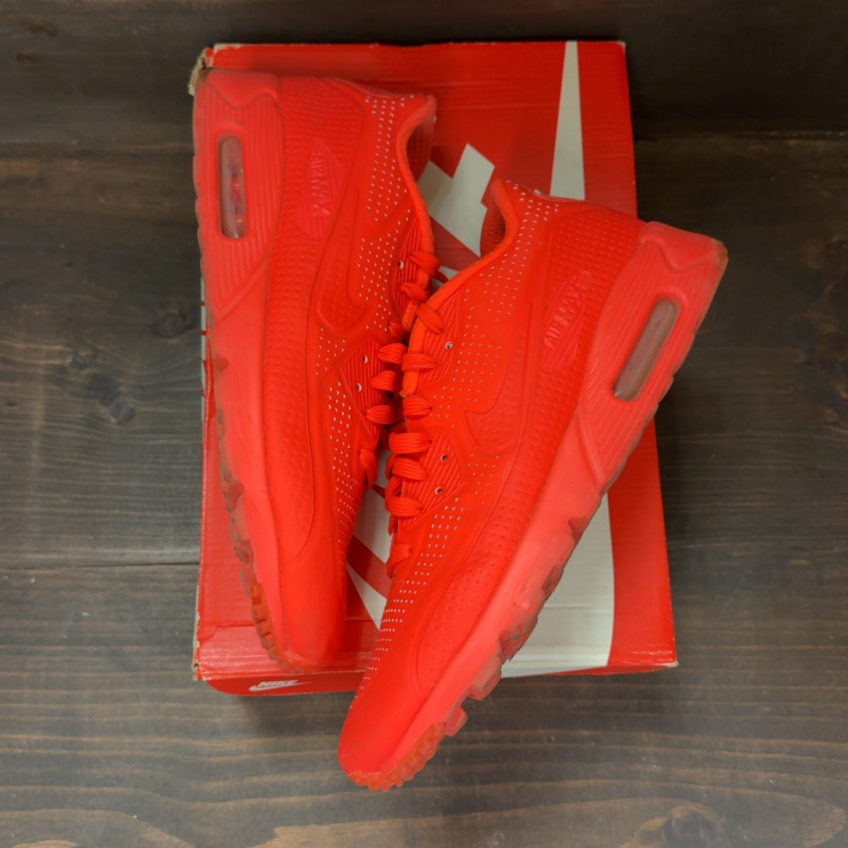 Nike Air Max 90 Ultra Moire Bright Crimson Size 10 (Pre-Owned) - Image 2